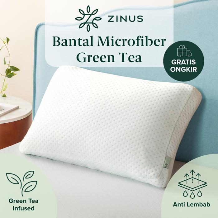 Bantal Zinus Micro Fiber Green Tea Memory Foam Bed