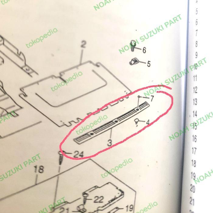 Baru Penjepit Karpet Pintu Bagasi Escudo 1.6,2.0I Asli Sgp Ori Berquality