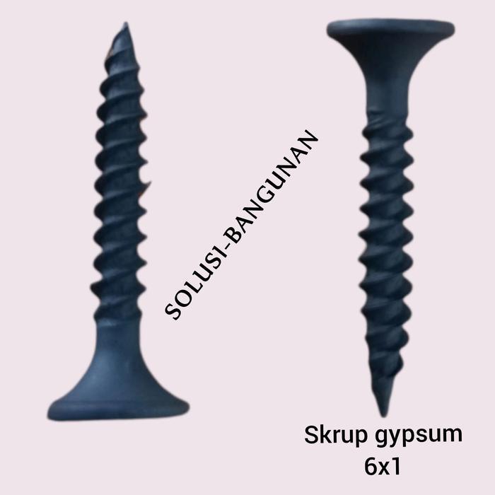 vcju- Skrup Gipsum / Skrup Gypsum / Screw Gypsum 6X1