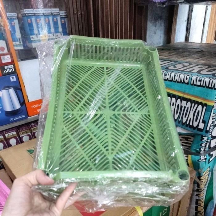 Rak Piring Plastik 3 Susun / Rak Piring Besar 3 Susun / Rak Serbaguna Original