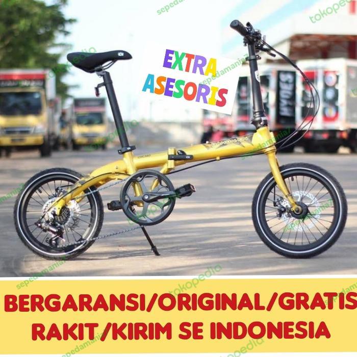 Sepeda Lipat 16 DAHON ION CHICAGO 8 Speed Original Garansi 5 Tahun