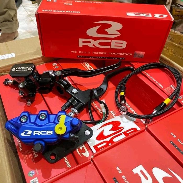 paket set pengeriman RCB paket set master rem RCB E3 set kaliper RCB original RCB universal