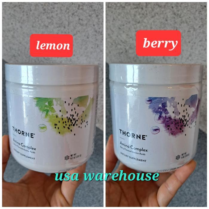 Thorne Amino Complex Amino Acids Bcaa Eaa Asam Amino Usa Promo