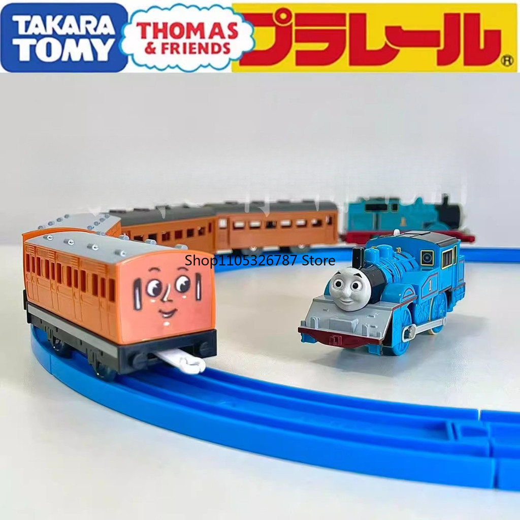Authentic TOMY Plarail Thomas Electric Train Set, Gordon, Hiro, Connor, Percy, James Trackmaster