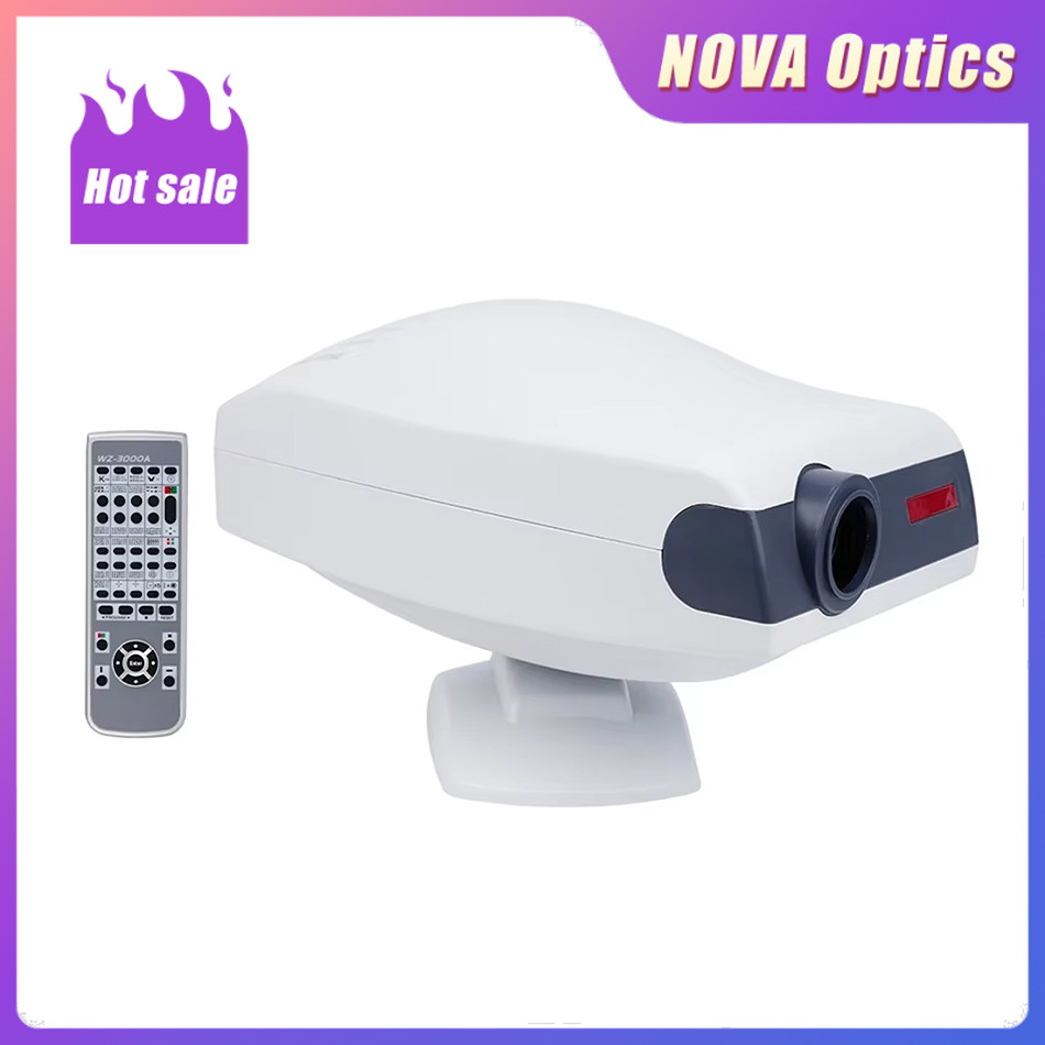 Terbaru Nova Professional Ophthalmic Equipment Vision LCD Auto Chart Projector WZ-3000 Vision Test G