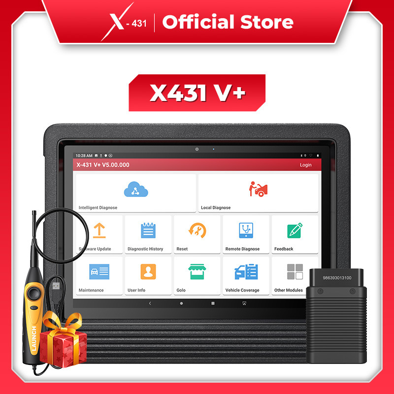 X-431 LAUNCH X431 V Plus V4.0 Professional Car OBD2 Scanner