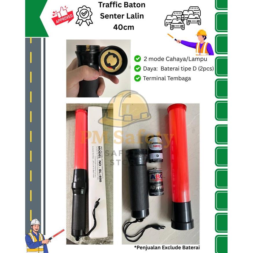 PROMO SAFEMAX LAMPU LALU LINTAS/ LAMPU PARKIR/ LAMPU TUKANG PARKIR/ SENTER TUKANG PARKIR/TRAFFIC