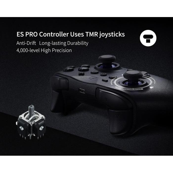 Gulikit ES PRO Gamepad Wireless Controller Joystick TMR Hall Effect Trigger Windows Android Switch 2