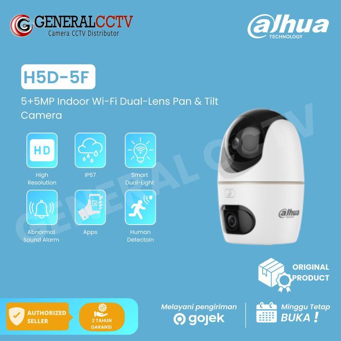 Dahua DH-H5D-5F DAHUA WIFI CAMERA INDOOR 5MP+5MP
