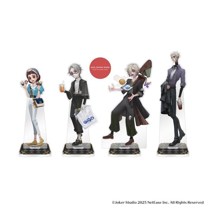 IDENTITY V ID5 X GIGO ACRYLIC STAND FIGURE HOLIDAY OUTING VER AESOP CARL EMBALMER ANDREW KREISS