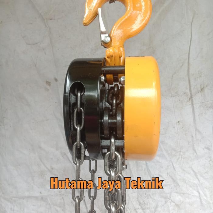 Ready Chain Block Blok Katrol Takel Derek Prohex 3 Ton Rantai 3 Meter Packing Aman