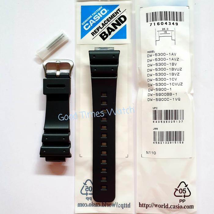 STRAP G-SHOCK DW 5300 DW 6600 DW 8700 G 6900 GW B5600 Casio Original
