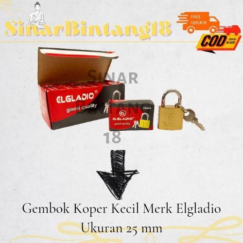 NW Gembok Koper Kecil ukuran 25mm