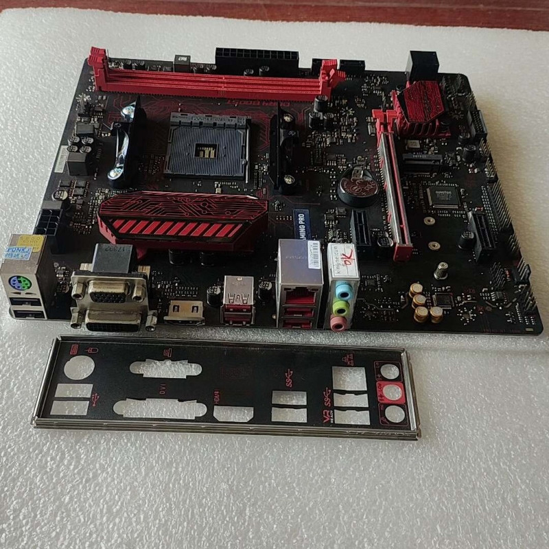 used for MSI B350M GAMING PRO AM4 AMD B350 mATX Motherboard DDR4 M.2 HDMI Ryzen 1-5G