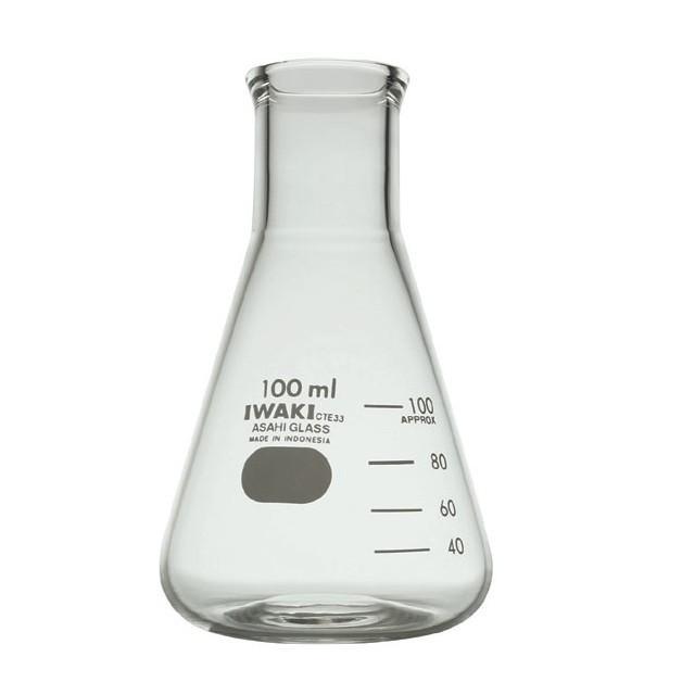 Erlenmeyer 1000 Ml Iwaki Labu Titrasi Erlen Meyer 1000Ml Erlenmeyer 1L