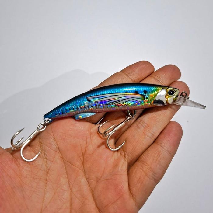 MANCING MANIA Umpan Pancing Minnow 40g Heavy Sinking Pin Tail Roughtrail Max Blazin Long Casting