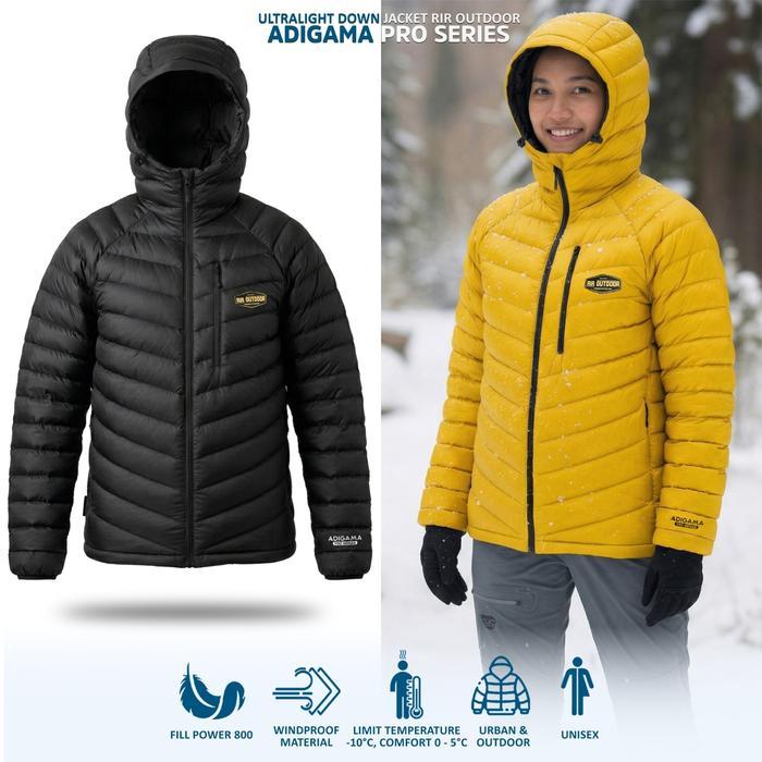 Salomon Advanture - Jaket Bulu Angsa Ultralight Rir Outdoor Gose Down Pro Adigama Series