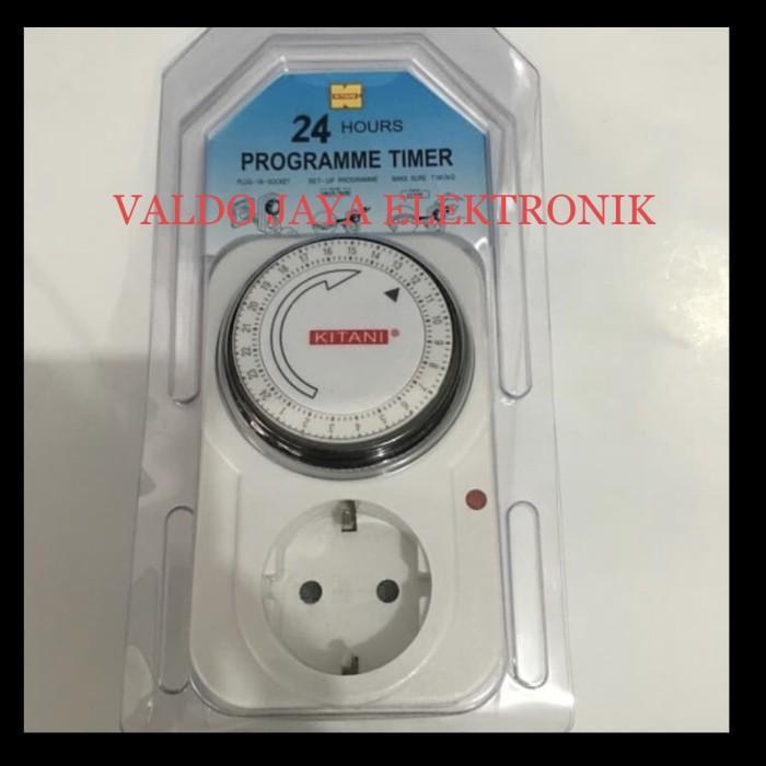 EJ289 Timer KITANI Manual 24 Jam Stop Kontak Timer NEW