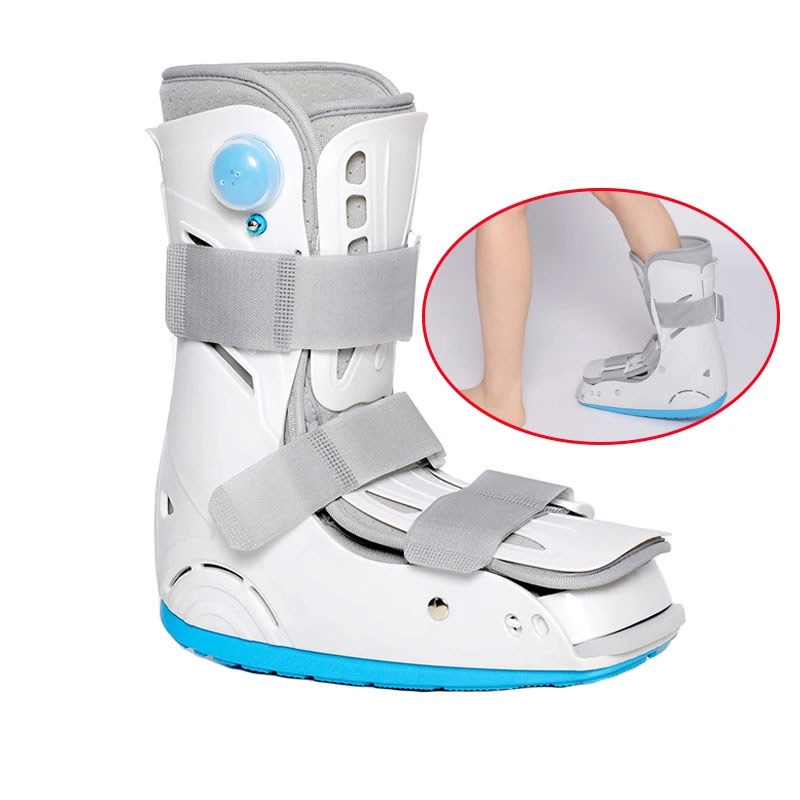 Short Walking Boot Air Walker Ultralight Broken Foot Brace Stabilizer Orthopaedic Protector Gasbag f