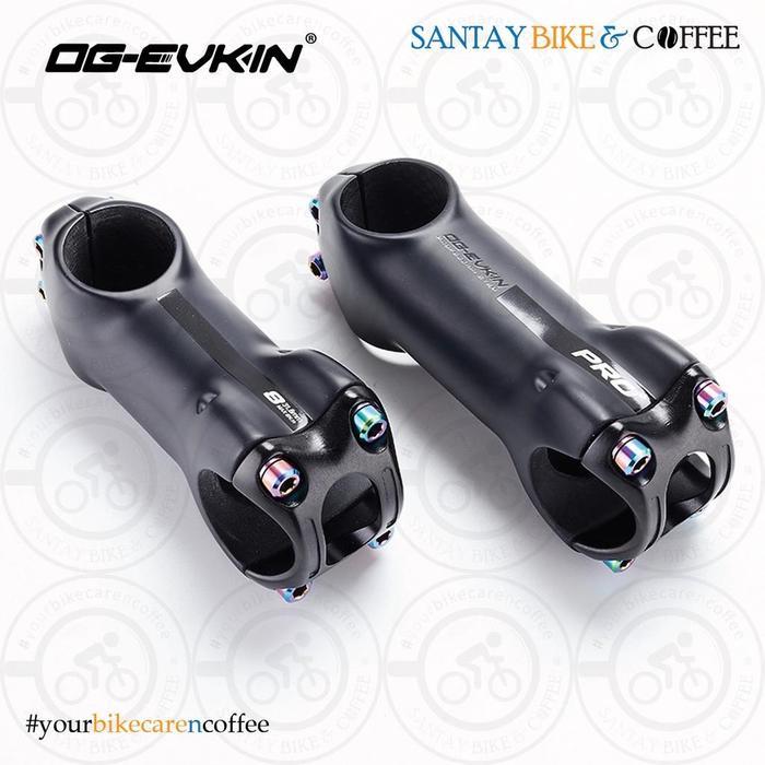 OG EVKIN BS004 Pro+ Stem Carbon T1000 10 Derajat Carbon Stem Road Bike Mtb