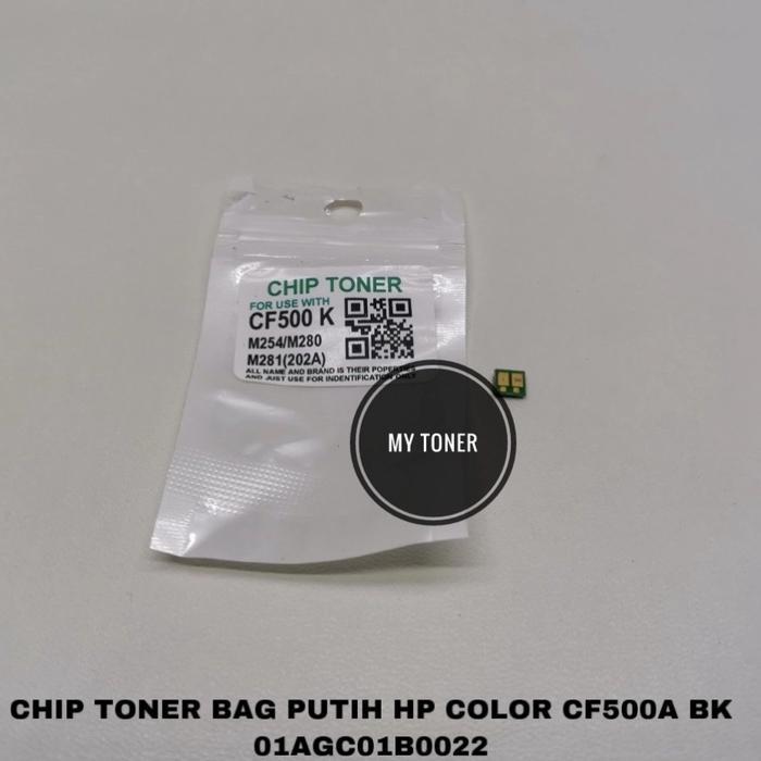 Chip Toner Cf500A Cartridge Compatible 202A M254 M281 M254Dw Black