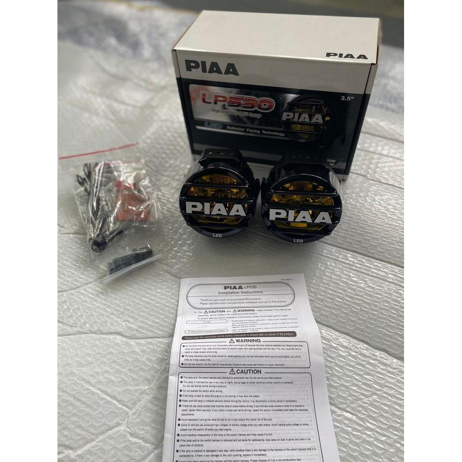 PIAA LP-530 LED Driving Light Yellow 3.5"