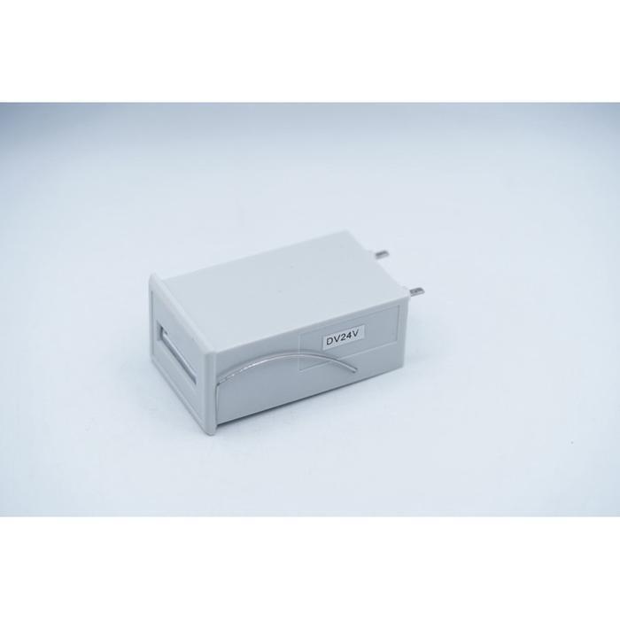 TERBARU Counter 874 New DC 24V 4 digit digital mechanical counter plastic electrical meter pulse