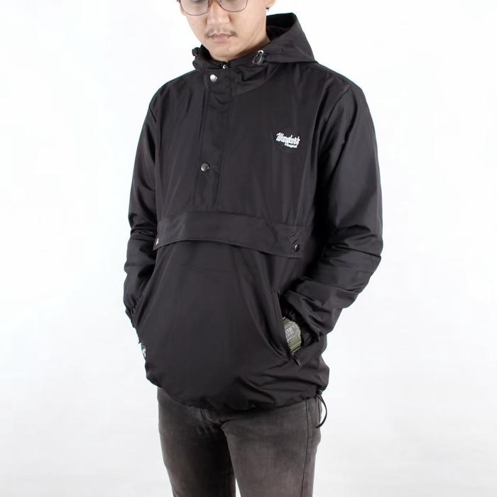 Cozmeed Sportwear - Jaket Hoodie Outdor Pria Taslan Parasut Windrproof Anti Angin / Jaket Hoodie