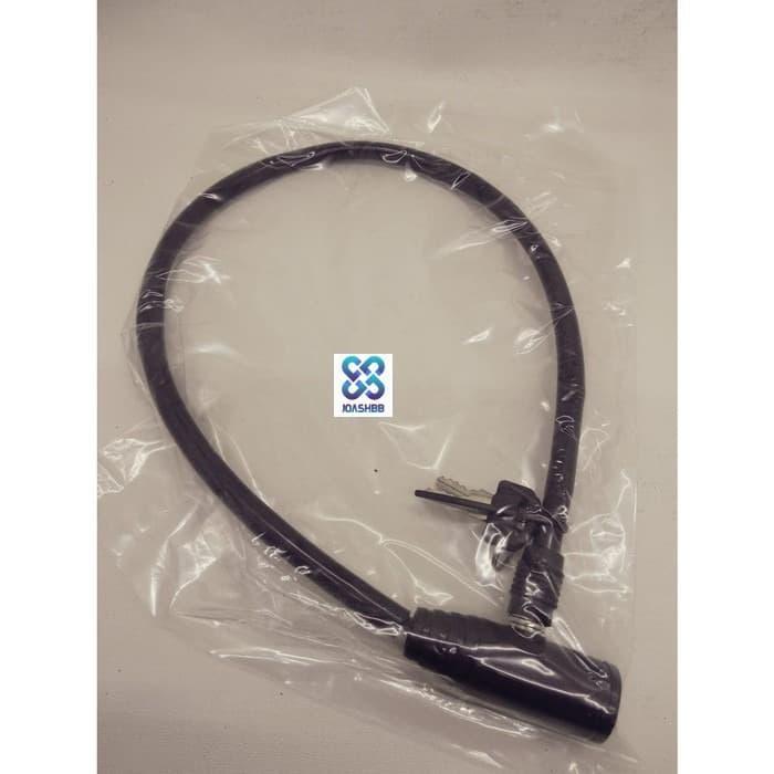 Terbaru! Kunci Kabel Sepeda, Pengaman Sepeda, Gembok Sepeda Karet Tebal