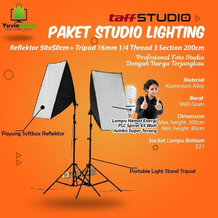 Payung Softbox Reflektor Light Stand