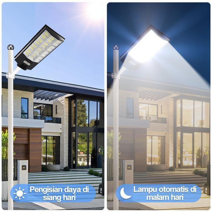 Lampu Tenaga Surya 1000W Lampu Taman Tenaga Surya Outdoor Lampu Jalan Tenaga Surya Sensor Gerak
