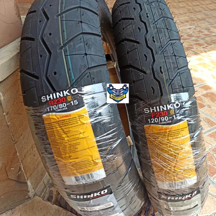 Ban shinko E230 tour master 120/90-17 170/80-15