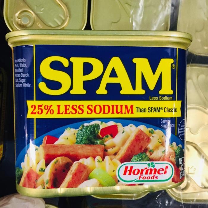 Spam Lancheon Less Sodium 340gr (non halal)