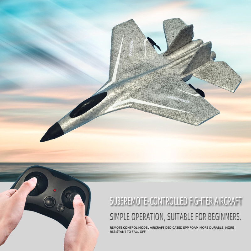 RC Foam Aircraft SU35 RC Plane 2.4G Radio Control Glider Remote Control Fighter Glider Airplane Foam