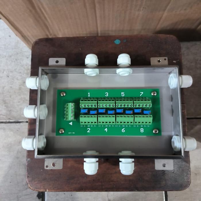 Junction Box Timbangan 8 Hole / Junction Box 8 Wire / Junction Box 8 Loadcell