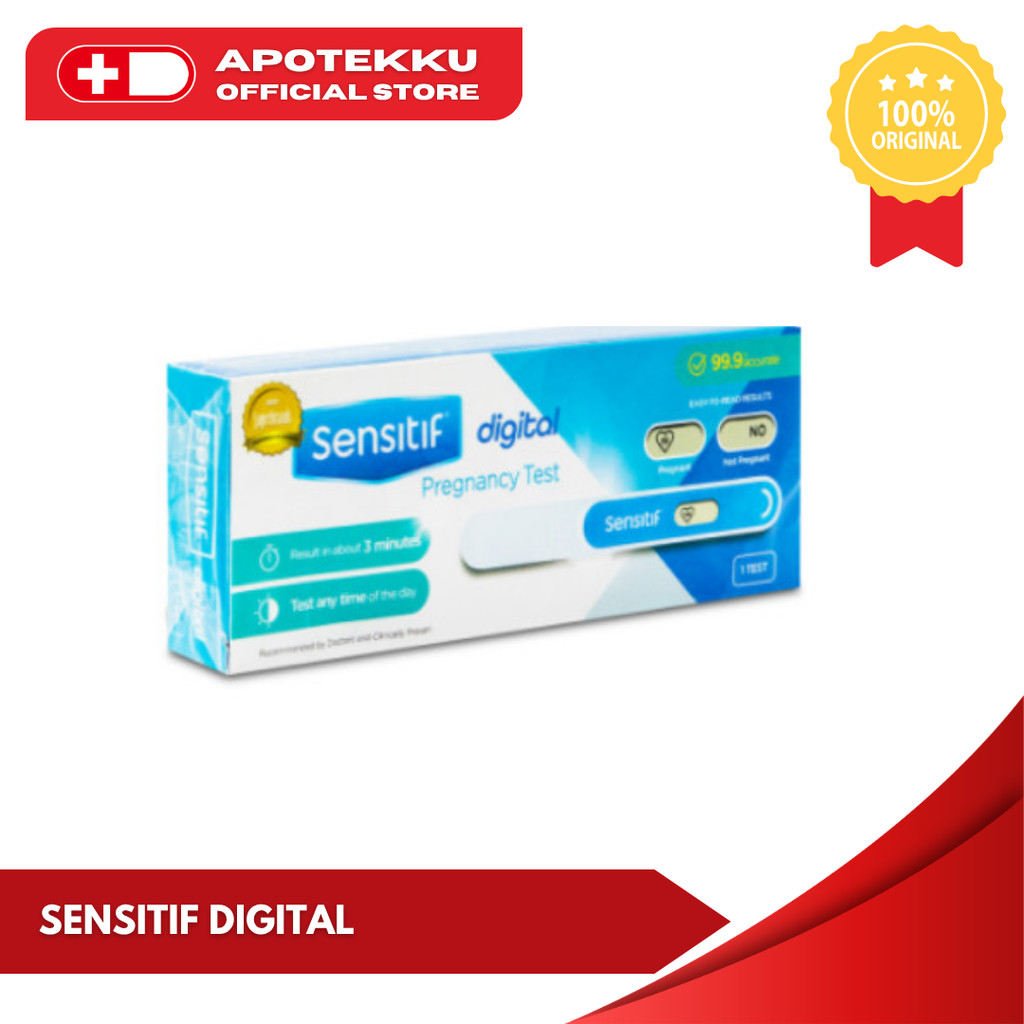 Sensitif Digital Test Pack - 1 Pcs (Akurat & Praktis)