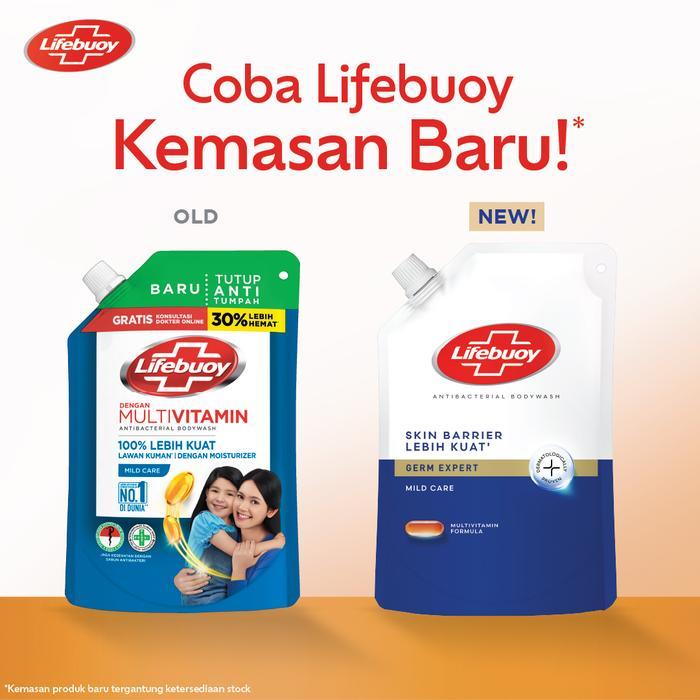 Diskon [Buy 2 Get 2] Lifebuoy Sabun Mandi Mild Care 800Ml Pouch [Flash Sale] Original