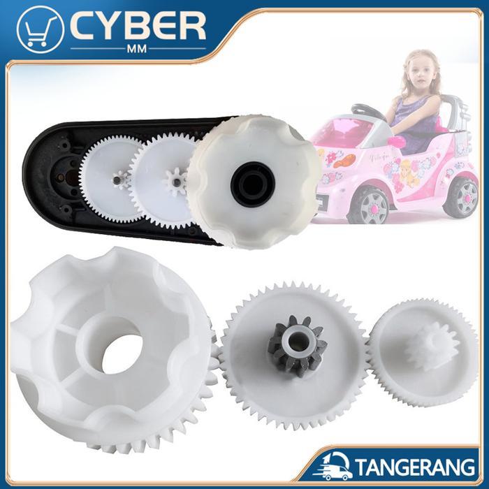 Gear Gearbox Mobil Aki 550 B Gear Girbox Girbok Mobil Mainan Anak #Gratisongkir