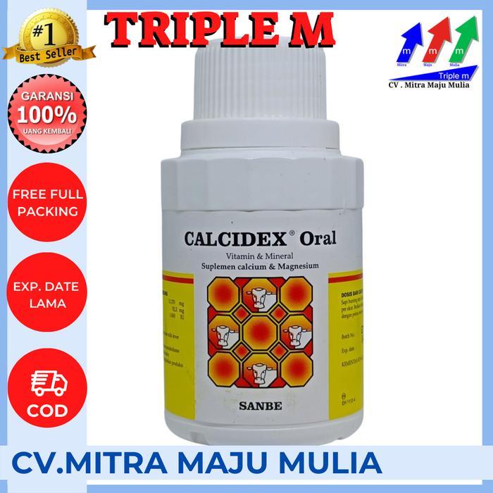 Calcidex Oral 100 ml - OBAT HEWAN TERNAK