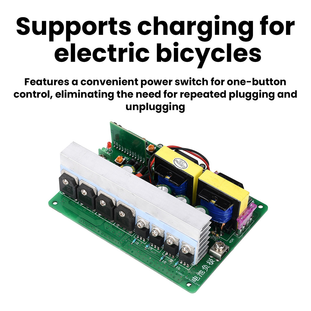 HIGH-POWER 500W DC 12-14.5V TO AC 220V INVERTER MODULE WITH SWITCH AND FAN INTERFACE DC-AC STEP-UP