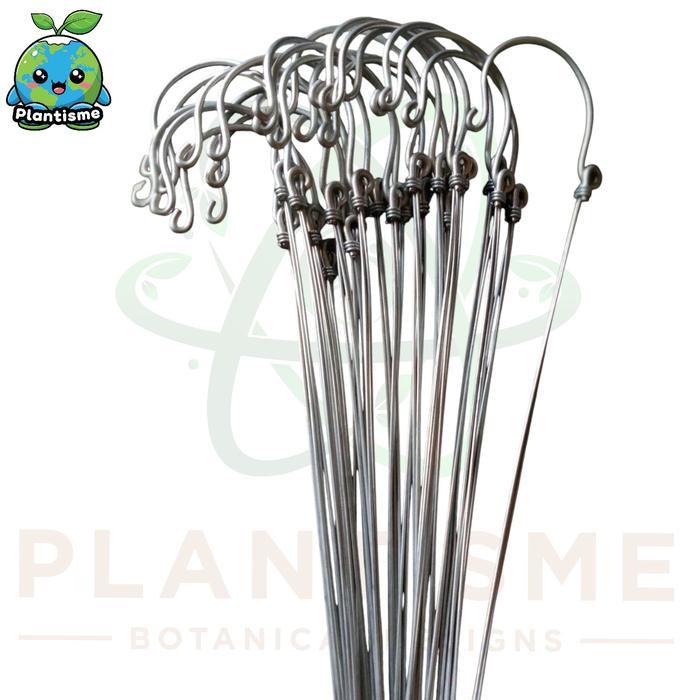 Perlengkapan Berkebun - Gantungan Tanaman Kawat Tali Gantung Pot Besi Bunga Rambat Strong Wire