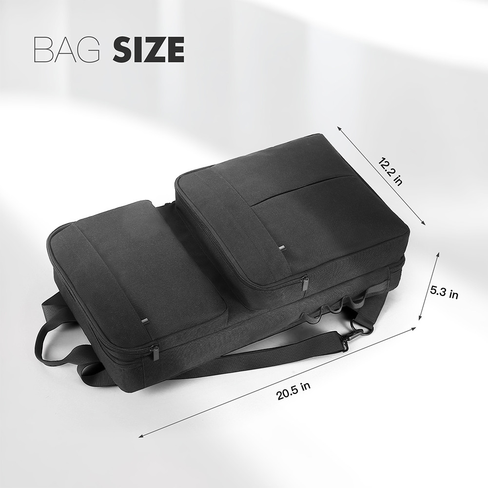 DJ Backpack for DDJ-400/DDJ-FLX4 for Roland DJ-202 DJ Controller Case Portable Storage Bag