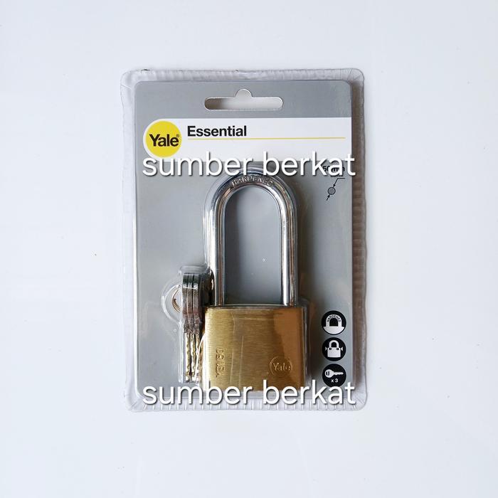 GEMBOK YALE 50 PANJANG , GEMBOK YALE YE1/50/166 , GEMBOK YALE YALE 50MM PANJANG