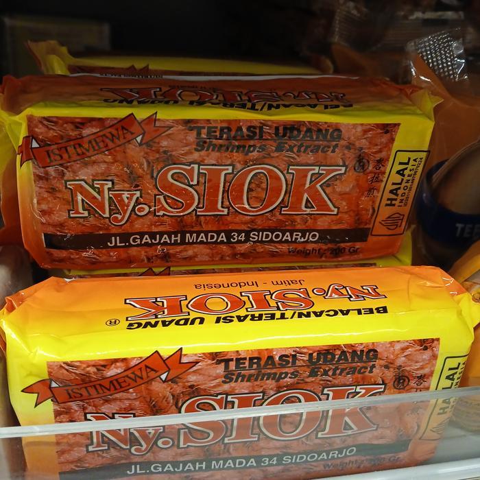 Ny Siok Terasi Udang Sidoarjo 200 Gr