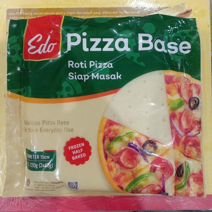 EDO PIZZA BASE 120GR -CEMERLANG FROZEN