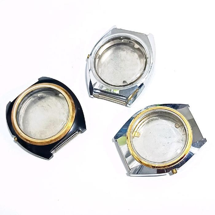 ASLI Body Case Jam Tangan Stainless Steel Diameter 36mm untuk Penggantian atau Perbaikan Jam Tangan