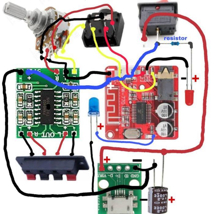 Paket Hemat Amplifier. Paket Hemat 1. amplifier pam8403 bluetooth