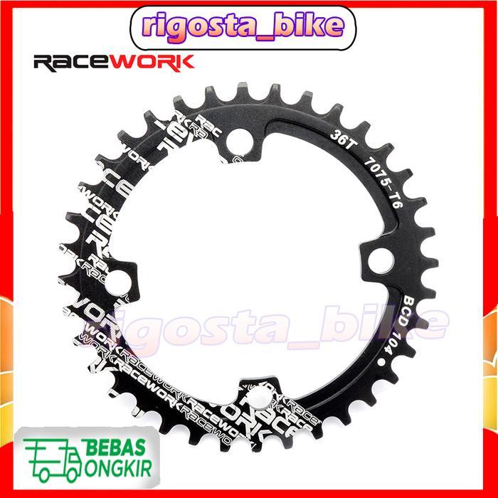 Ready Chainring Chain Ring Crank Bcd 104 Racework 32T 34T 36T No Litepro Raz