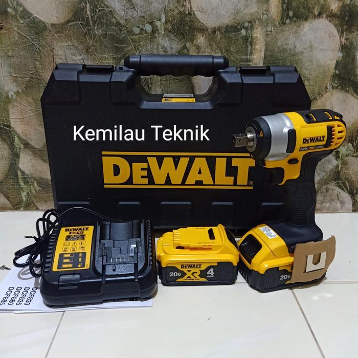 Gratis Ongkir Dewalt Impact Wrench Dcf880M2 18V 1/2" Mesin Pembuka Baut Dcf 880