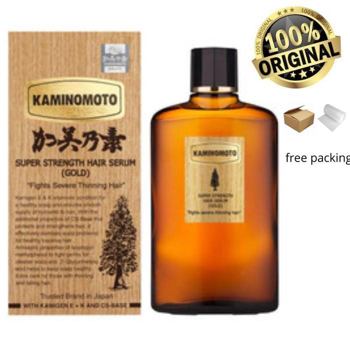 Kaminomoto Hair Growth Tonic Gold/ Hair Growth Serum Original Jepang-Bpom Terlaris
